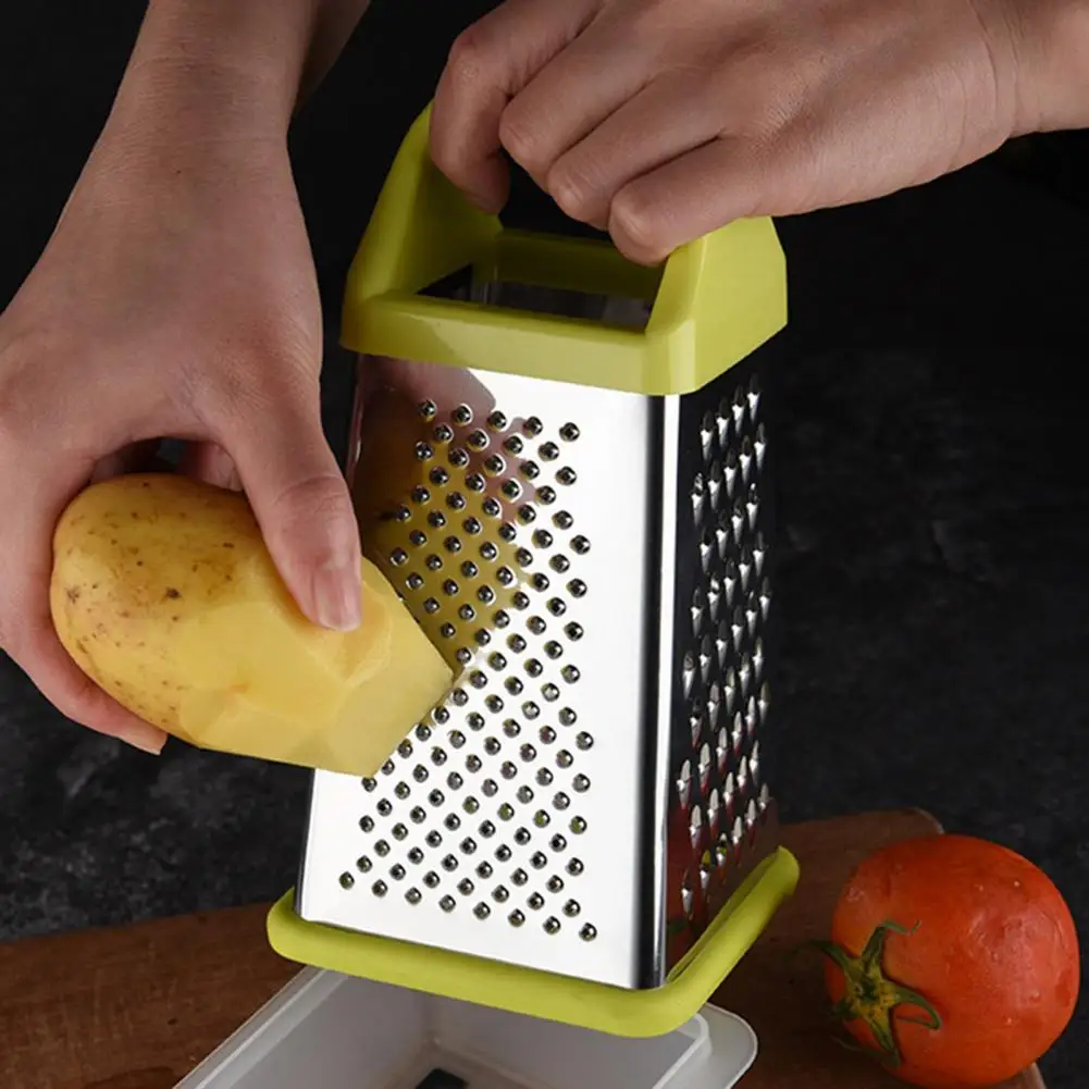 

Useful Vegetable Slicer Ergonomic Handle Stainless Steel Kitchen Tools Onion Grater for Home