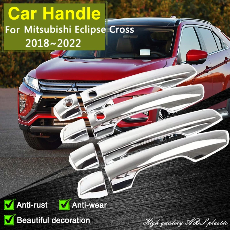 for Mitsubishi Eclipse Cross 2018 2019 2020 2021 2022 Chrome Door Handle Cover Trim Car Cap Exterior Styling Accessories Sticker
for Mitsubishi Eclipse Cross 2018 2019 2020 2021 2022 Chrome Door Handle Cover Trim Car Cap Exterior Styling Accessories Sticker