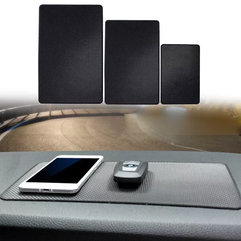 Car Dash Grip Mat Mobile Phone Holder Anti Slip Silicone Super Sticky Pad Dashboard Mat Interior Accessories 
Car Dash Grip Mat Mobile Phone Holder Anti Slip Silicone Super Sticky Pad Dashboard Mat Interior Accessories