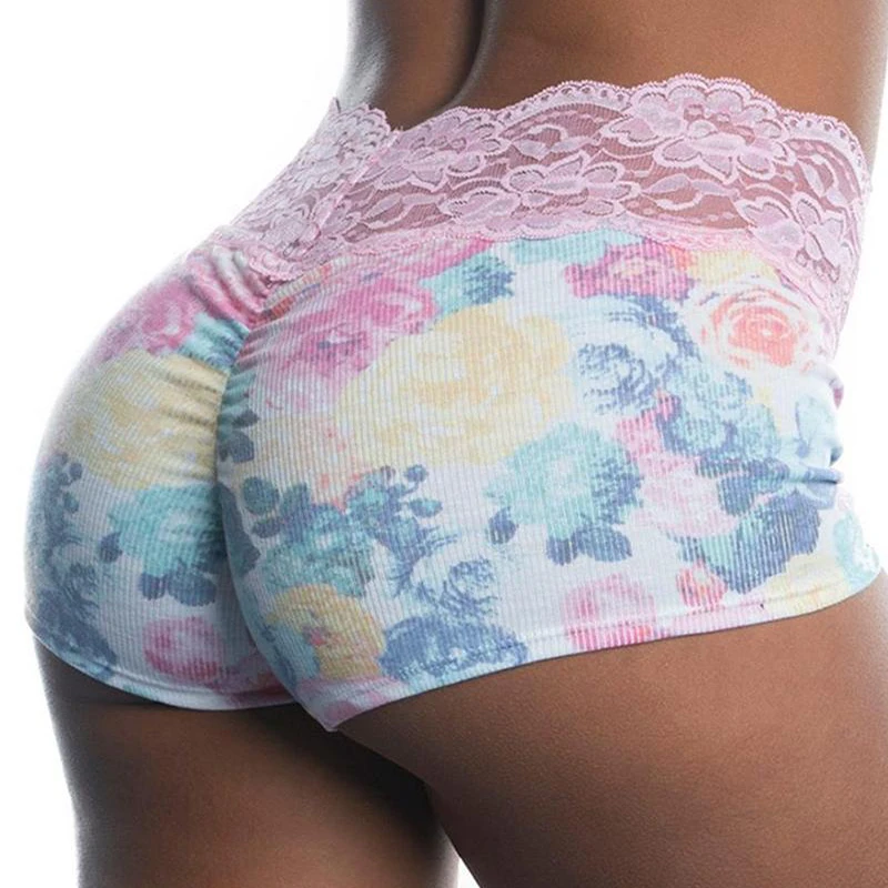 Новые женские шорты с эластичной талией и кружевной отделкой, пляжные повседневные Колготки с цветочным принтом, женские леггинсы, модные ш... 
Новые женские шорты с эластичной талией и кружевной отделкой, пляжные повседневные Колготки с цветочным принтом, женские леггинсы, модные ш...