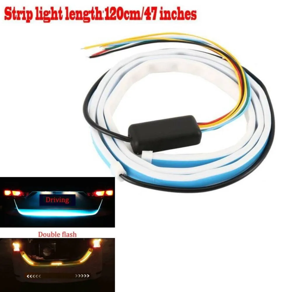 1pc Car DC12V LED Steering Brake Light Strip Signal Lamp Trunk Area Illumination Turn Signal Light Directional Auto Light Part
1pc Car DC12V LED Steering Brake Light Strip Signal Lamp Trunk Area Illumination Turn Signal Light Directional Auto Light Part