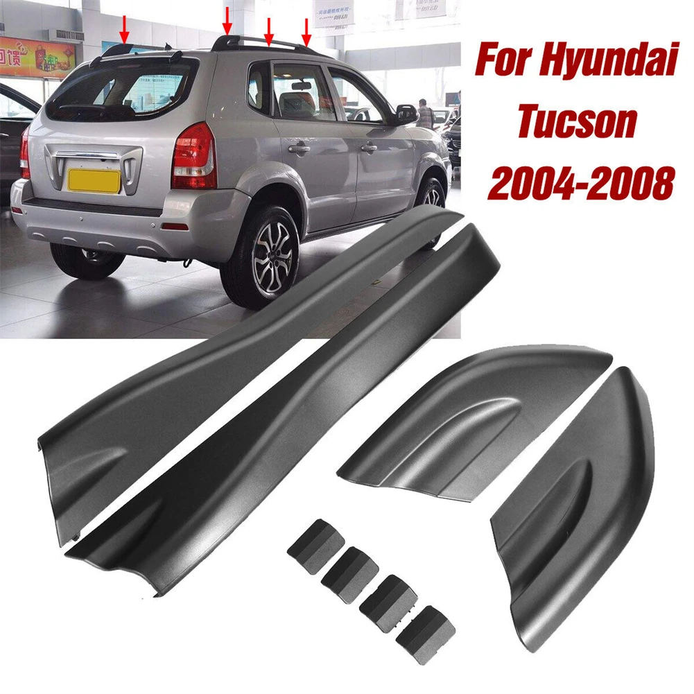 8pcs/set Black Car Roof Rack Rail End Protective Cover Shell Cap For Hyundai Tucson 04-2008 Plastic Luggage Rack Cover Roof Rack
8pcs/set Black Car Roof Rack Rail End Protective Cover Shell Cap For Hyundai Tucson 04-2008 Plastic Luggage Rack Cover Roof Rack