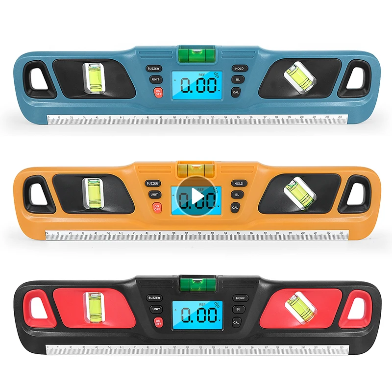 High Precision Spirit Level Ruler Digital Protractor Angle Finder Magnetic Base Goniometer Level Measuring Tools Inclinometer
High Precision Spirit Level Ruler Digital Protractor Angle Finder Magnetic Base Goniometer Level Measuring Tools Inclinometer