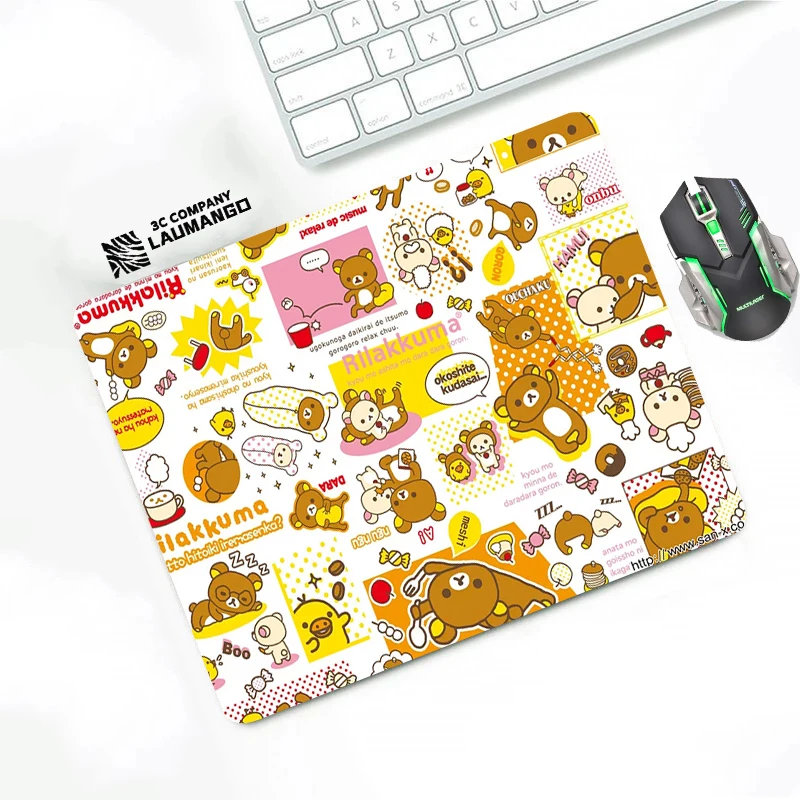 Rilakkuma Cute Mouse Pad Gamer Girl Computer Mat Desk Protector Gaming Mousepad Pc Accessories Table Pads Deskmat Mats Anime the
Rilakkuma Cute Mouse Pad Gamer Girl Computer Mat Desk Protector Gaming Mousepad Pc Accessories Table Pads Deskmat Mats Anime the