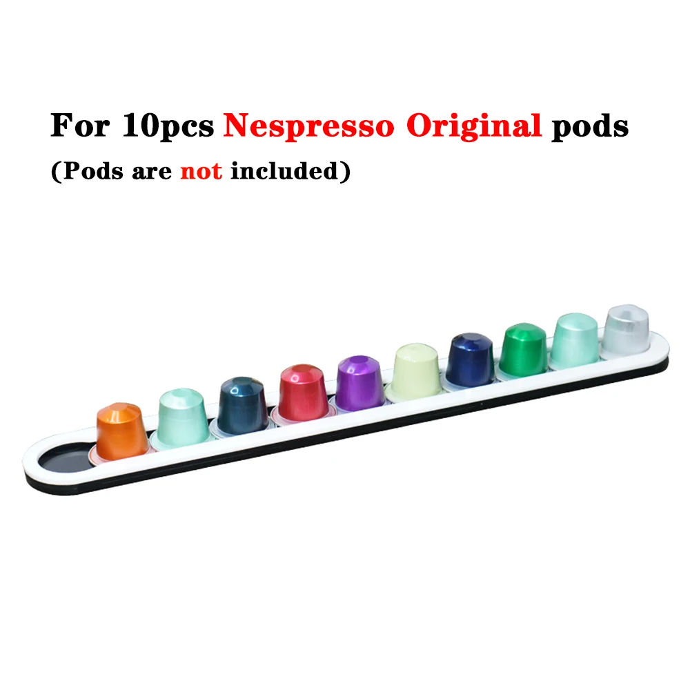 Настенный держатель для капсул Nespresso/Dolce Gusto/Vertuoline белый
Настенный держатель для капсул Nespresso/Dolce Gusto/Vertuoline белый