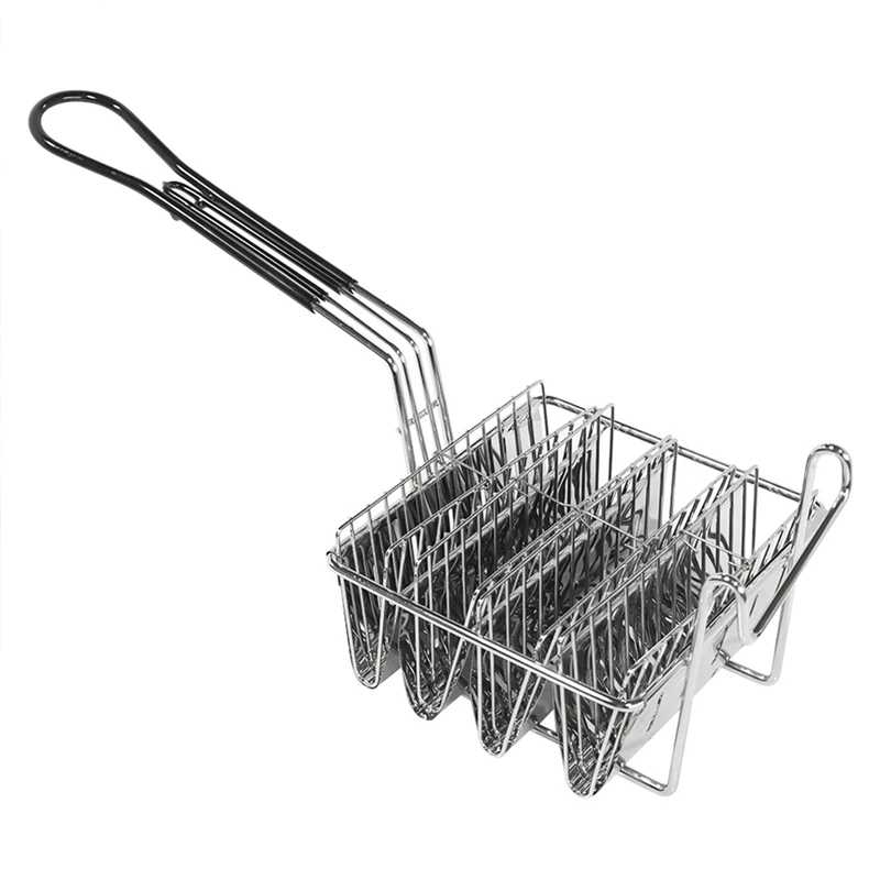 Kitchen Fried Cooking French Fries Basket Tortilla Fry Basket For Deep Fat Fryer Basket Stainless Steel
Kitchen Fried Cooking French Fries Basket Tortilla Fry Basket For Deep Fat Fryer Basket Stainless Steel