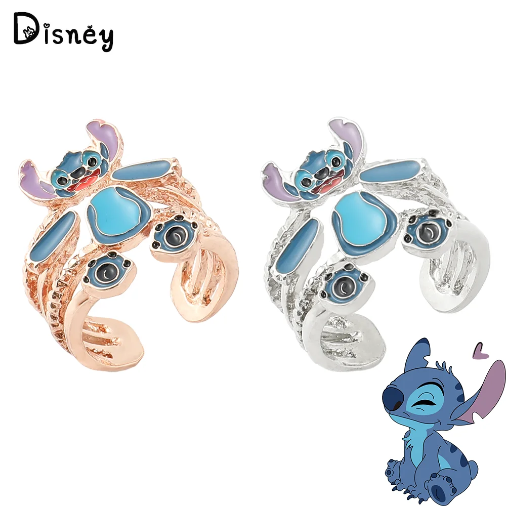 Disney Stitch Rings Girl Jewelry Cartoon Multi-Storey Stitch Ring Open Adjustable Ring Charm Accessories for Friend Quality Gift
Disney Stitch Rings Girl Jewelry Cartoon Multi-Storey Stitch Ring Open Adjustable Ring Charm Accessories for Friend Quality Gift