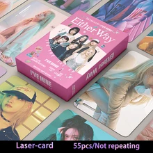 54pcs/set Kpop IVE After Like SUMMER LOVE DIVE ELEVEN LIZ Lomo Cards High quality Print Photocard Postcard Fashion Fans Gift