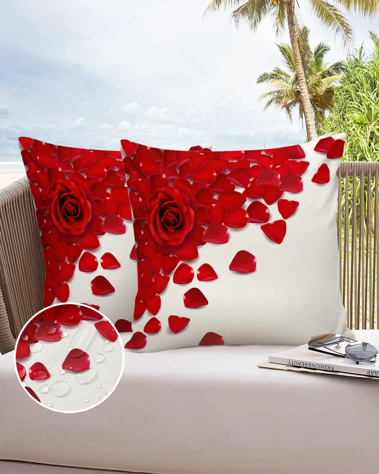 2/4pcs Pillowcase Set Red Rose Flower Plant Luxury Pillowcase Bedroom Living Room Sofa Cushion Pillow Cover
2/4pcs Pillowcase Set Red Rose Flower Plant Luxury Pillowcase Bedroom Living Room Sofa Cushion Pillow Cover