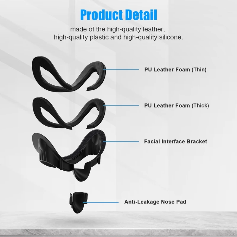 B03F Replacement Face Pad Cushion Face Cover Bracket Protective Mat Eye Pad For H-P Reverb G2 VR Accessories
B03F Replacement Face Pad Cushion Face Cover Bracket Protective Mat Eye Pad For H-P Reverb G2 VR Accessories