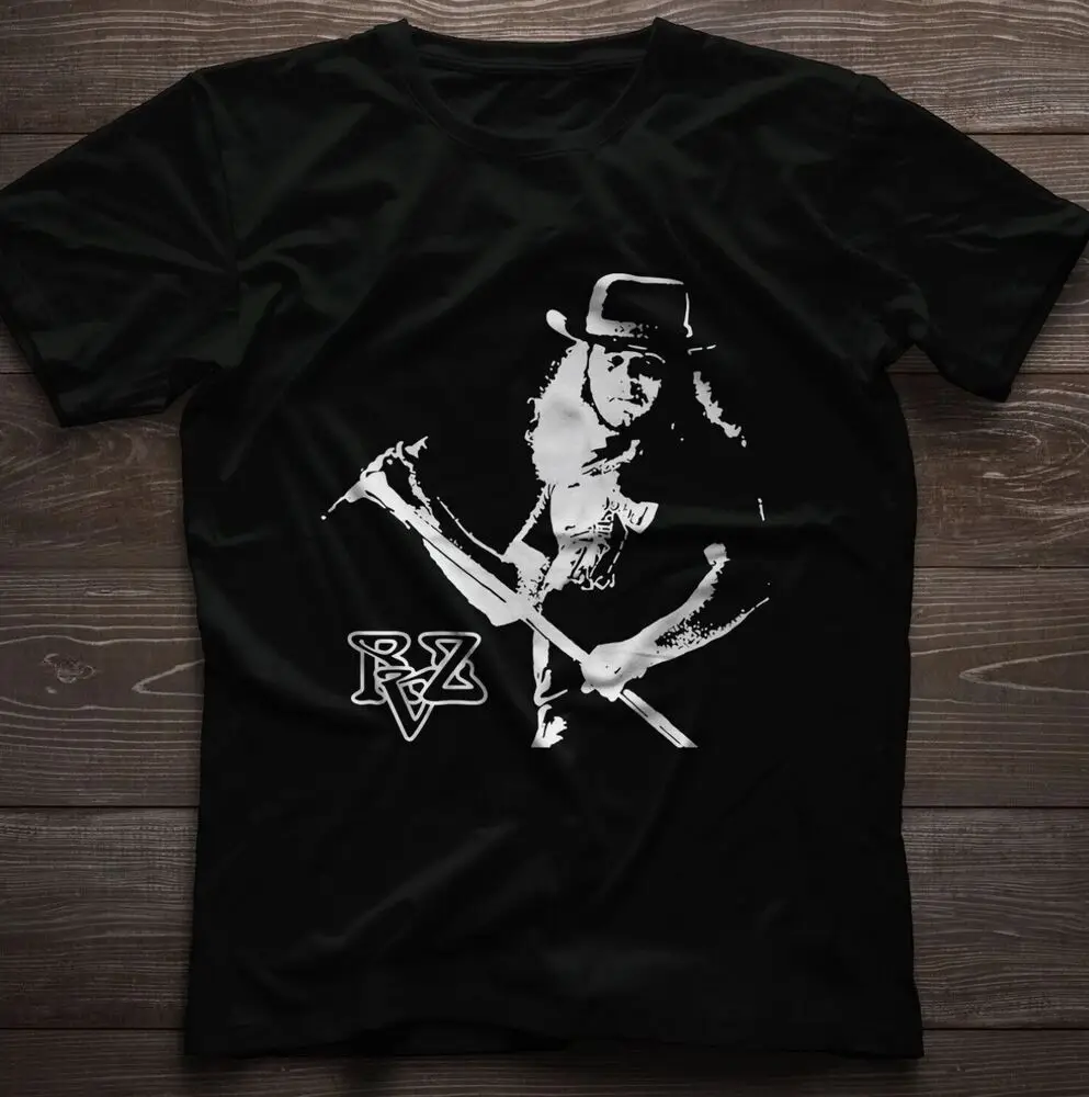 Футболка Ronnie Van Zant RZ Skynyrd хлопковая рубашка люксового бренда винтажная оверсайз