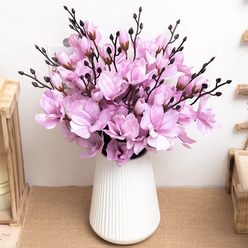 Silk Artificial Orchid Flowers Autumn Butterfly Fake Flower Wedding Home Christmas Decoration Living Room Plants Bouquet White
Silk Artificial Orchid Flowers Autumn Butterfly Fake Flower Wedding Home Christmas Decoration Living Room Plants Bouquet White