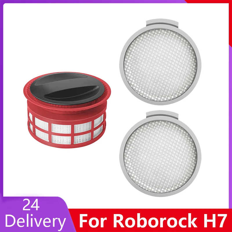 For Xiaomi Roborock H7 Handheld Vacuum Cleaner Spare Part Front Cotton Filter and Rear Hepa Filter Replenished Accessory Kits
For Xiaomi Roborock H7 Handheld Vacuum Cleaner Spare Part Front Cotton Filter and Rear Hepa Filter Replenished Accessory Kits
