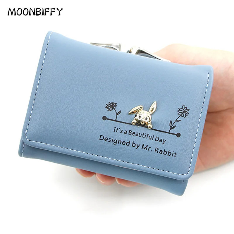 Leather Women Wallets Cute Wallet Fashion Short Student Coin Purse Card Hodler Ladies Clutch Small Female Rabbit Money Bags 2022
Leather Women Wallets Cute Wallet Fashion Short Student Coin Purse Card Hodler Ladies Clutch Small Female Rabbit Money Bags 2022