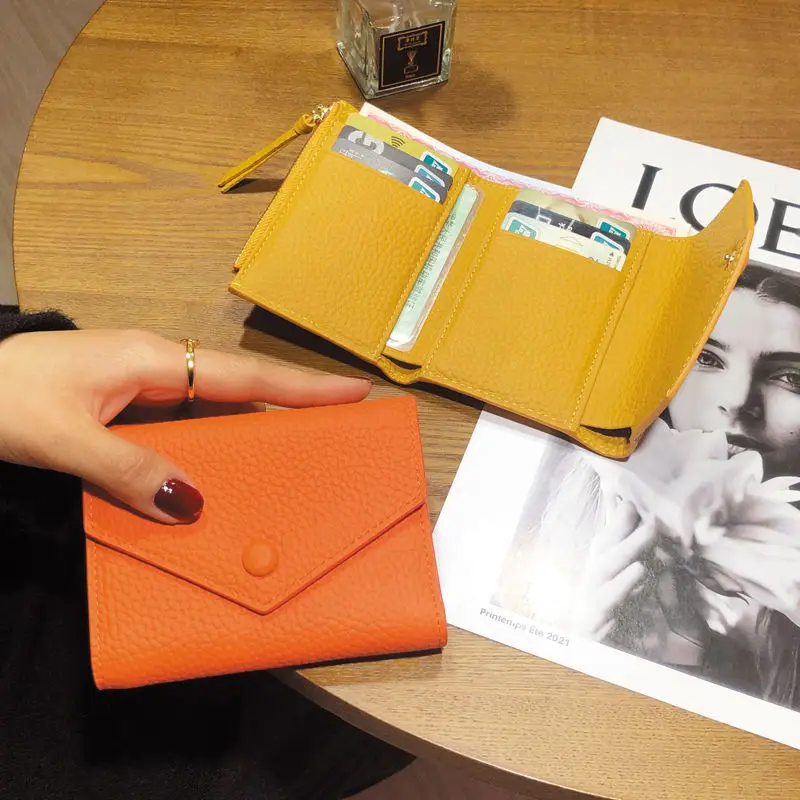 New Women Purse 100% Genuine Leather Wallet For Woman High Quality Luxury Card Holder Fashion Coin Pouch Clutch Bag For Ladies
New Women Purse 100% Genuine Leather Wallet For Woman High Quality Luxury Card Holder Fashion Coin Pouch Clutch Bag For Ladies