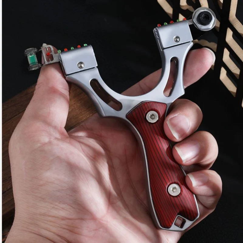 Red Laser Aiming Outdoor new Wooden Patch metal Slingshot flat skin Shooting Hunting Slingshot Outdoor toys
Red Laser Aiming Outdoor new Wooden Patch metal Slingshot flat skin Shooting Hunting Slingshot Outdoor toys