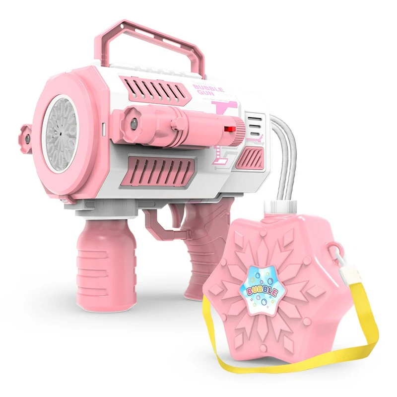 Automatic bubble gun 12 hole bubble machine bazooka children's toy birthday gift with music built-in bubble water
Automatic bubble gun 12 hole bubble machine bazooka children's toy birthday gift with music built-in bubble water