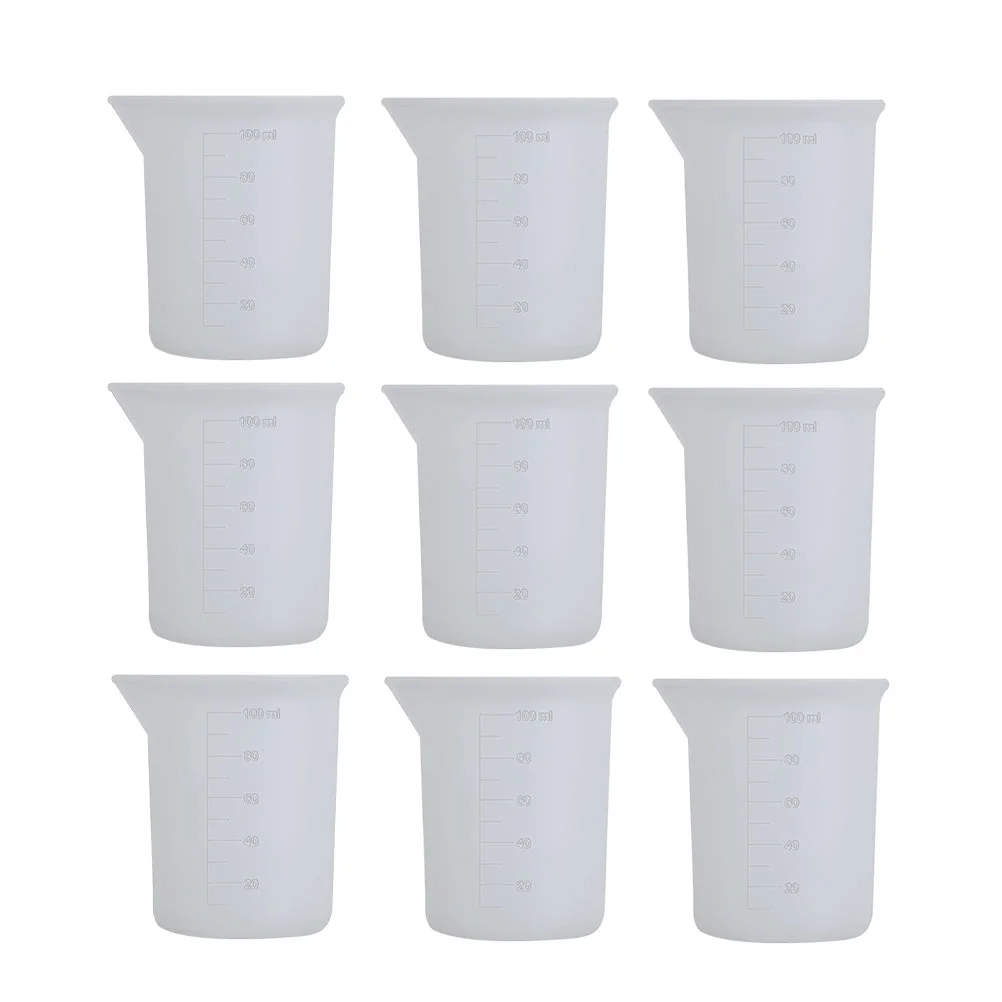 9pcs Multi-purpose Mixing Cups Silicone Mixing Bottles Hand Crafts Silicone Cups 
9pcs Multi-purpose Mixing Cups Silicone Mixing Bottles Hand Crafts Silicone Cups