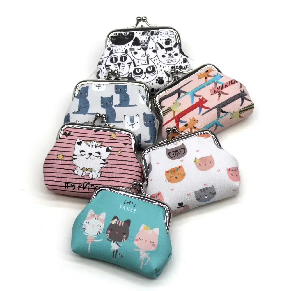 Kids Cartoon Cat Hasp Change Purse Small Pocket Handbags Coin Purses Keys Bags Mini Wallets Zero Wallet
Kids Cartoon Cat Hasp Change Purse Small Pocket Handbags Coin Purses Keys Bags Mini Wallets Zero Wallet