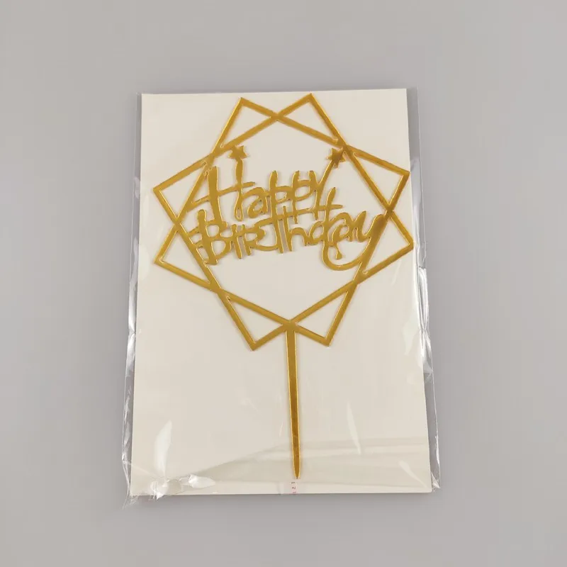 Акриловый топпер для торта "С днем рождения"
Акриловый топпер для торта "С днем рождения"