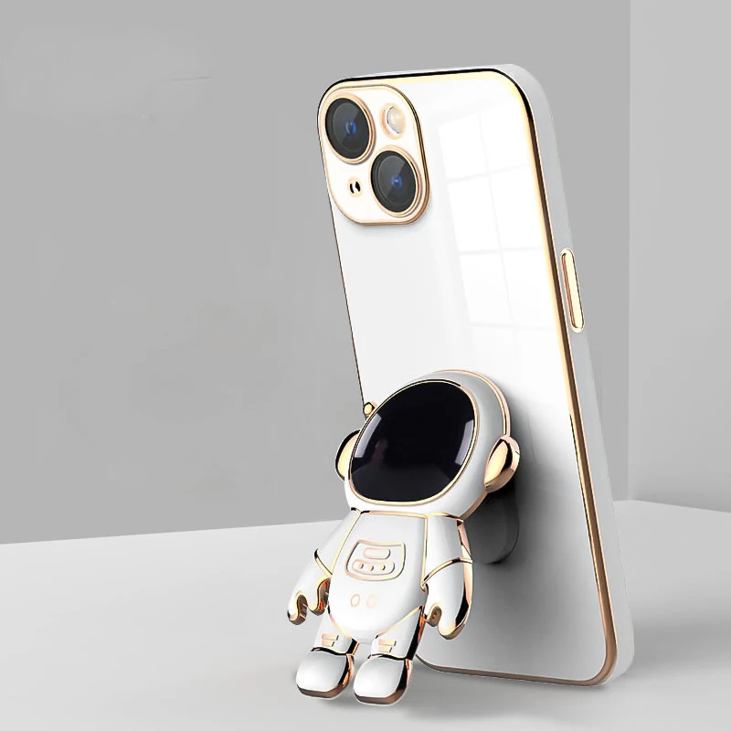 Luxury Plating Astronaut Ring Folding Holder Stand Case For iphone 13 12 Pro Max 11 X XS Max XR 7 8 Plus SE 3 Silicone Cover
Luxury Plating Astronaut Ring Folding Holder Stand Case For iphone 13 12 Pro Max 11 X XS Max XR 7 8 Plus SE 3 Silicone Cover