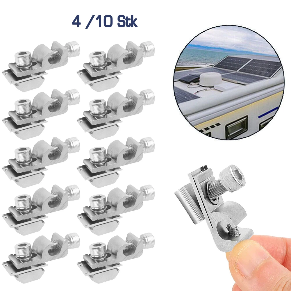 Solar Panel Clamp Adjustable Solar Panel Bracket Clamp Wide Photovoltaic Support For Solar Panel System Grounding Clip
Solar Panel Clamp Adjustable Solar Panel Bracket Clamp Wide Photovoltaic Support For Solar Panel System Grounding Clip