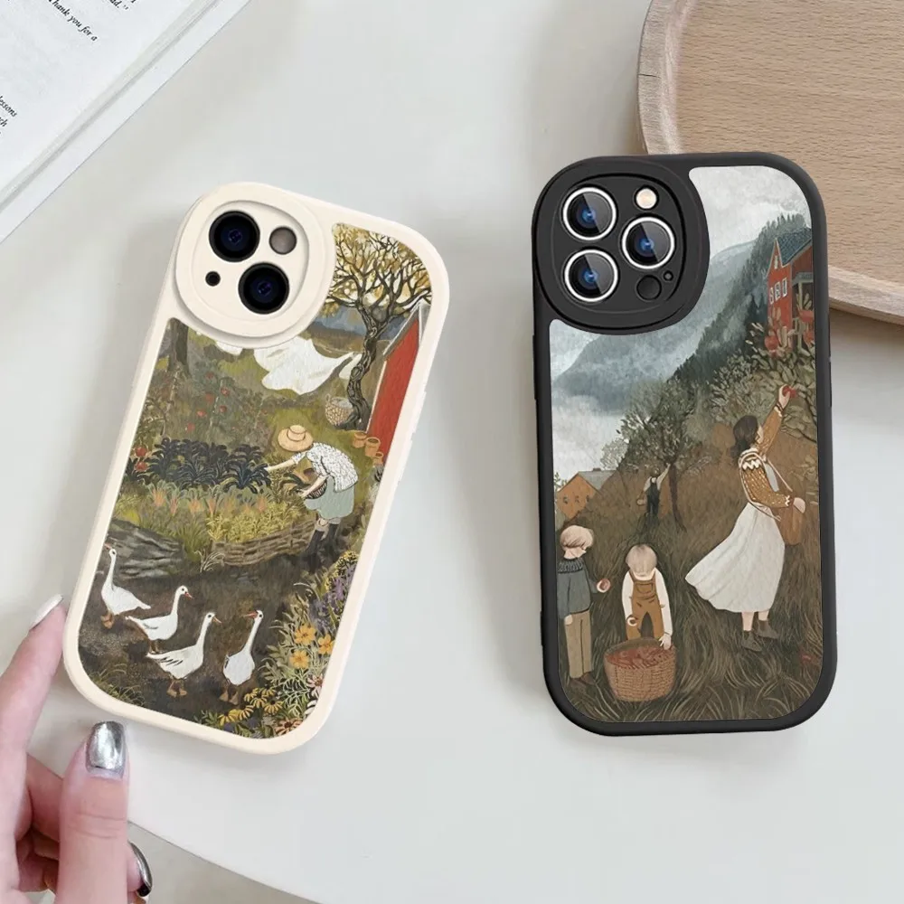 Cartoon Scenery Girl Phone Case Hard Leather For iPhone 14 13 12 Mini 11 14 Pro Max Xs X Xr 7 8 Plus Fundas
Cartoon Scenery Girl Phone Case Hard Leather For iPhone 14 13 12 Mini 11 14 Pro Max Xs X Xr 7 8 Plus Fundas