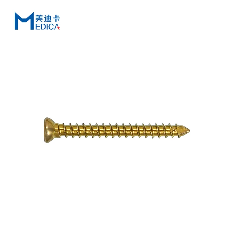 

Veterinary Orthopedic - TPLO system 2.0/2.4/2.7/3.5mm Cortical Self-Tapping Titanium Alloy Screw
