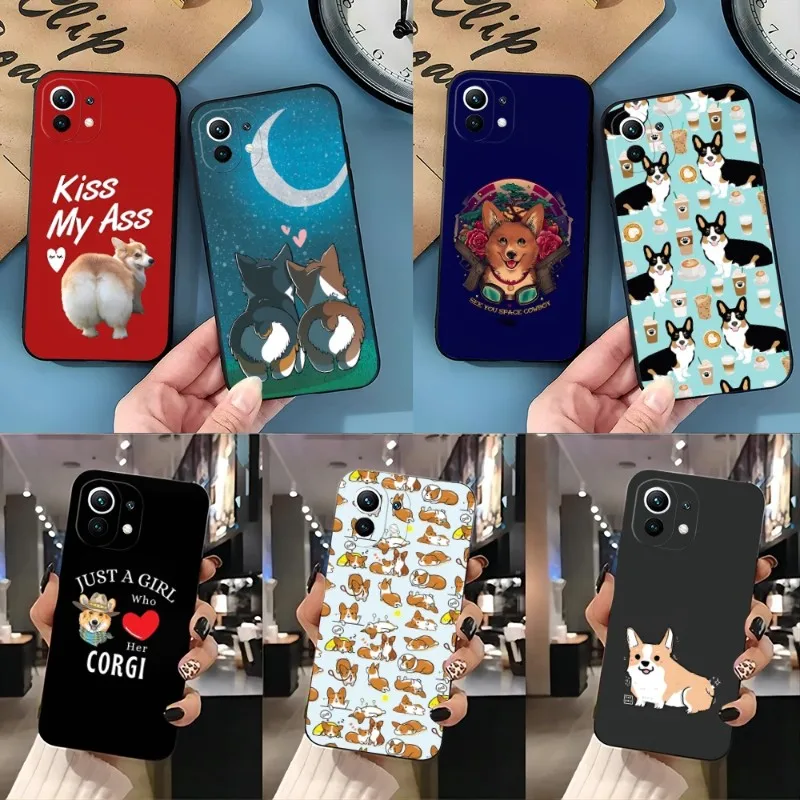 Corgi Cute Cartoon Phone Case For Redmi K40 K30 K20 Pro Plus K50 Gaming Extreme GO 8 8A 9 9A 9C 9T 10 10X Black Silicone Cover
Corgi Cute Cartoon Phone Case For Redmi K40 K30 K20 Pro Plus K50 Gaming Extreme GO 8 8A 9 9A 9C 9T 10 10X Black Silicone Cover