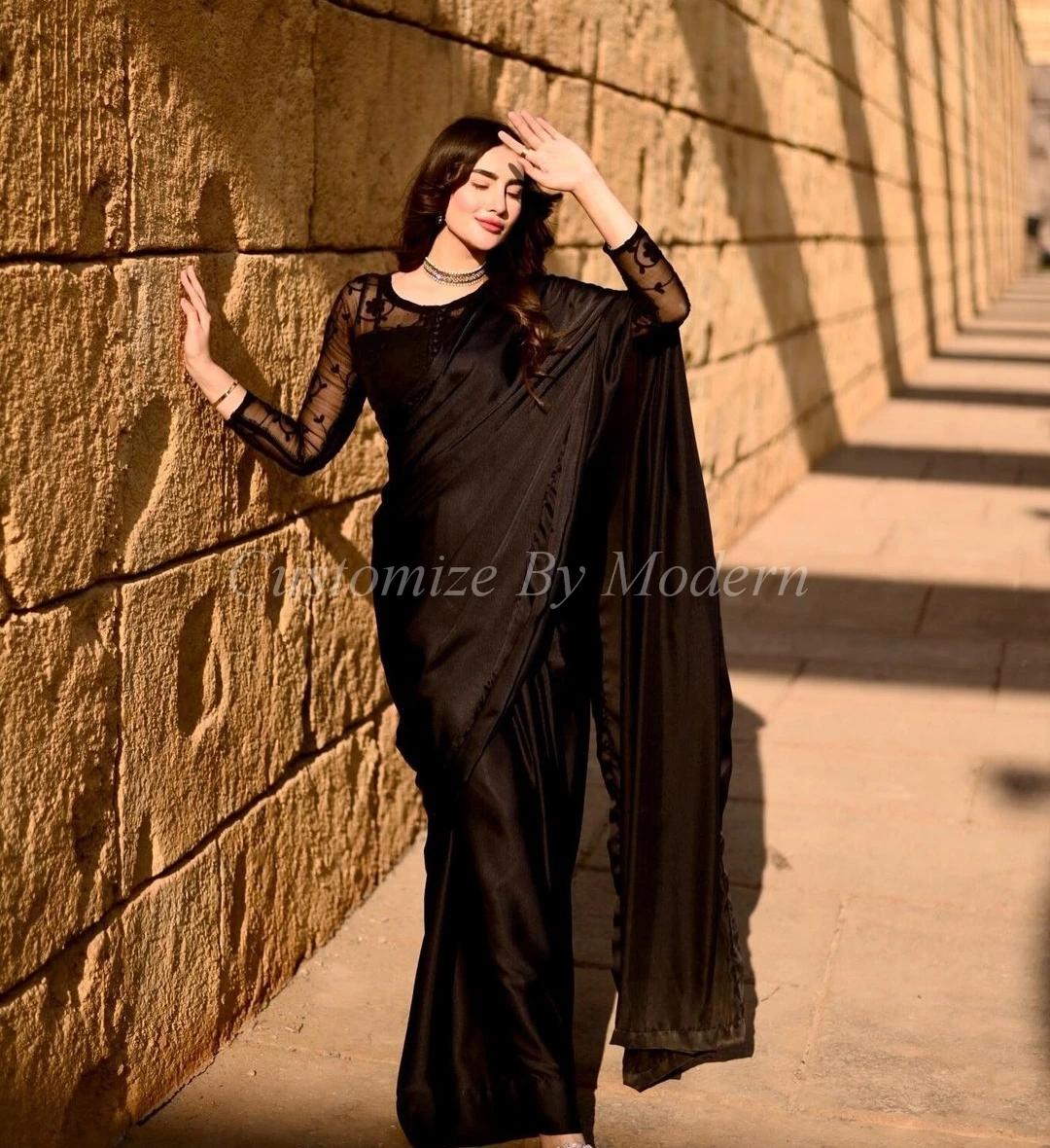 Black Long Sleeves Prom Dresses Mermaid O-Neck Floor Length Saudi Arabic Women Prom Gowns Formal Party Dress
Black Long Sleeves Prom Dresses Mermaid O-Neck Floor Length Saudi Arabic Women Prom Gowns Formal Party Dress