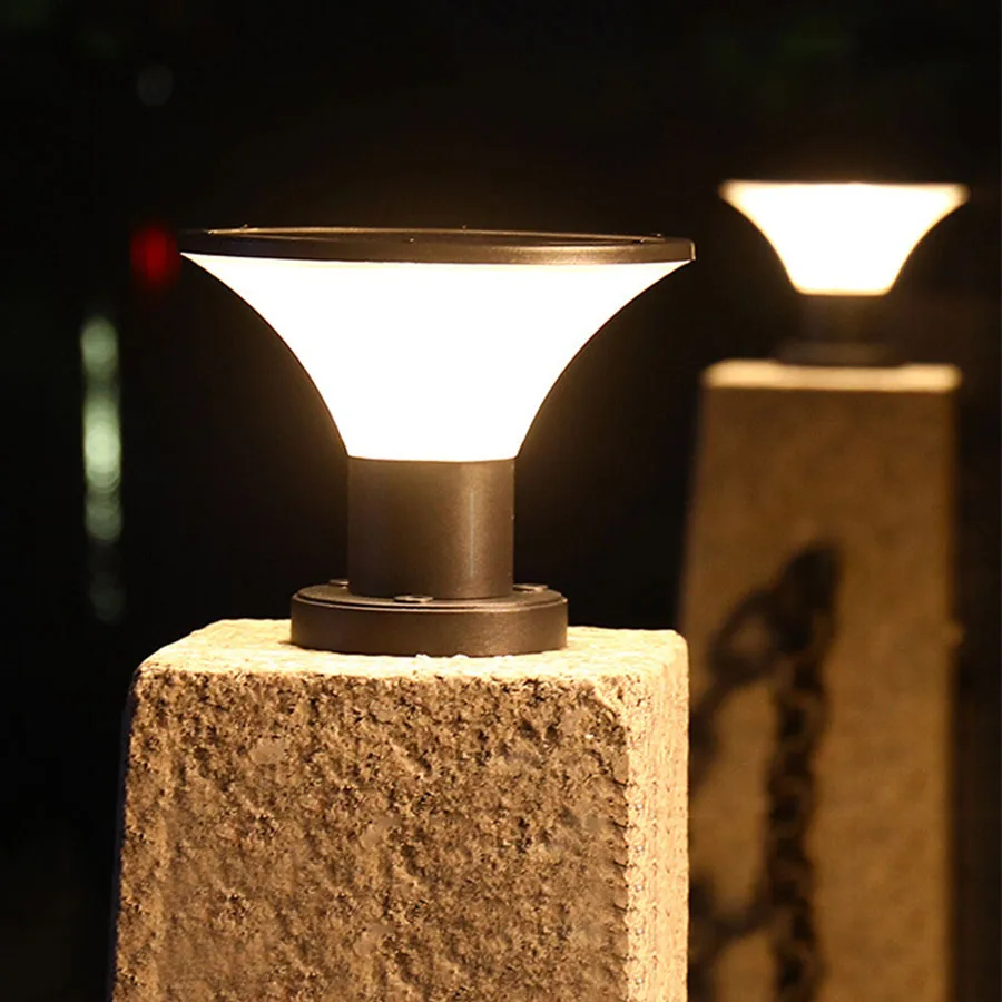 Solar LED Post Cap Light Aluminum Outdoor Landscape Column Lamp Solar Pillar Lamp for Deck Garden Fence Front Door Decor
Solar LED Post Cap Light Aluminum Outdoor Landscape Column Lamp Solar Pillar Lamp for Deck Garden Fence Front Door Decor
