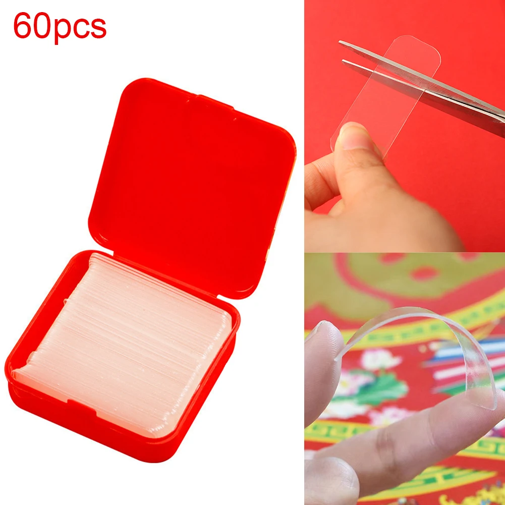 Tape Double-sided Adhesive Nano Reusable Velcro Transparent Waterproof Tape Bathroom Kitchen Non-marking Glue
Tape Double-sided Adhesive Nano Reusable Velcro Transparent Waterproof Tape Bathroom Kitchen Non-marking Glue