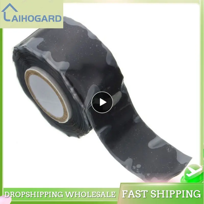 1/2/7PCS Powerful Magical Black Self-Adhesive Silicone Repair Tape Fiber Waterproof High Adhesion Pipe Seal Repair Sealing Tape
1/2/7PCS Powerful Magical Black Self-Adhesive Silicone Repair Tape Fiber Waterproof High Adhesion Pipe Seal Repair Sealing Tape