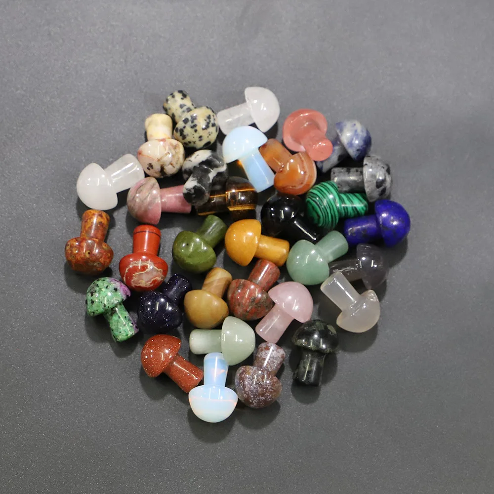10pcs Mini Mushroom Statue Natural Stone Carved Decoration Healing Crystal Gift Room Ornament Fish Tank Decor
10pcs Mini Mushroom Statue Natural Stone Carved Decoration Healing Crystal Gift Room Ornament Fish Tank Decor