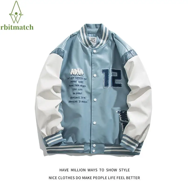 New Arrival Spring Autumn PU Leather 12 Letterman Embroidery Women Motorcycle Coach Jacket Baseball Bomber Unisex Men Varsity
New Arrival Spring Autumn PU Leather 12 Letterman Embroidery Women Motorcycle Coach Jacket Baseball Bomber Unisex Men Varsity