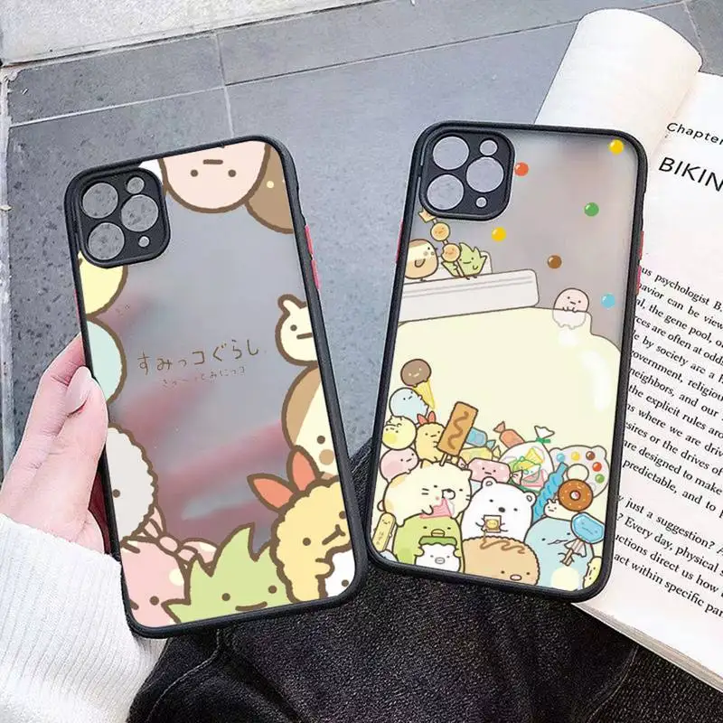sumikko gurashi cute cartoon Phone Case matte transparent For iphone 14 11 12 13 plus mini x xs xr pro max cover
sumikko gurashi cute cartoon Phone Case matte transparent For iphone 14 11 12 13 plus mini x xs xr pro max cover