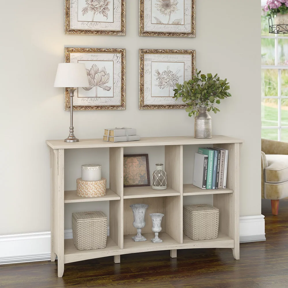 Salinas Farmhouse 6 Cube Bookcase Organizer in Antique White Furniture Decoration Classical Classic Style Bookcases
Salinas Farmhouse 6 Cube Bookcase Organizer in Antique White Furniture Decoration Classical Classic Style Bookcases