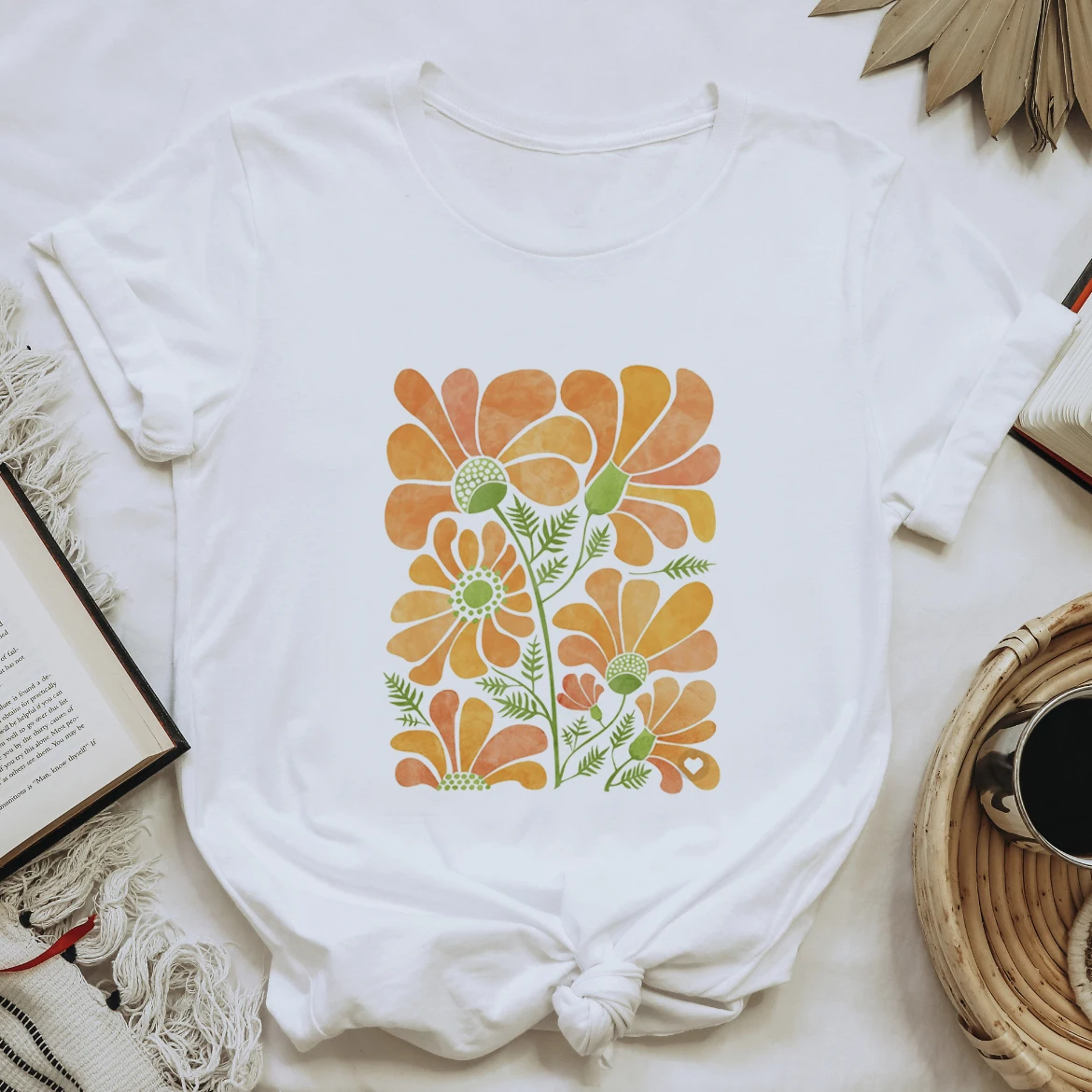 Fashion Sweet 90s Women'S Short Sleeve T-Shirt Women'S Fashion Clothing Flower Print T-Shirt Women'S Leisure Pattern T-Shirt.
Fashion Sweet 90s Women'S Short Sleeve T-Shirt Women'S Fashion Clothing Flower Print T-Shirt Women'S Leisure Pattern T-Shirt.