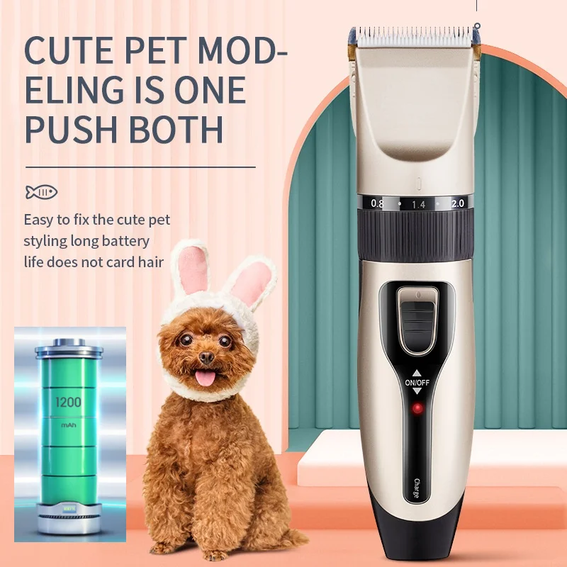 Dog Shaver Electric Pet Hair Cutter Teddy Cat Shaving Dog Fur Professional Electrical Hair Cutter Trimming Pet Grooming Kit
Dog Shaver Electric Pet Hair Cutter Teddy Cat Shaving Dog Fur Professional Electrical Hair Cutter Trimming Pet Grooming Kit