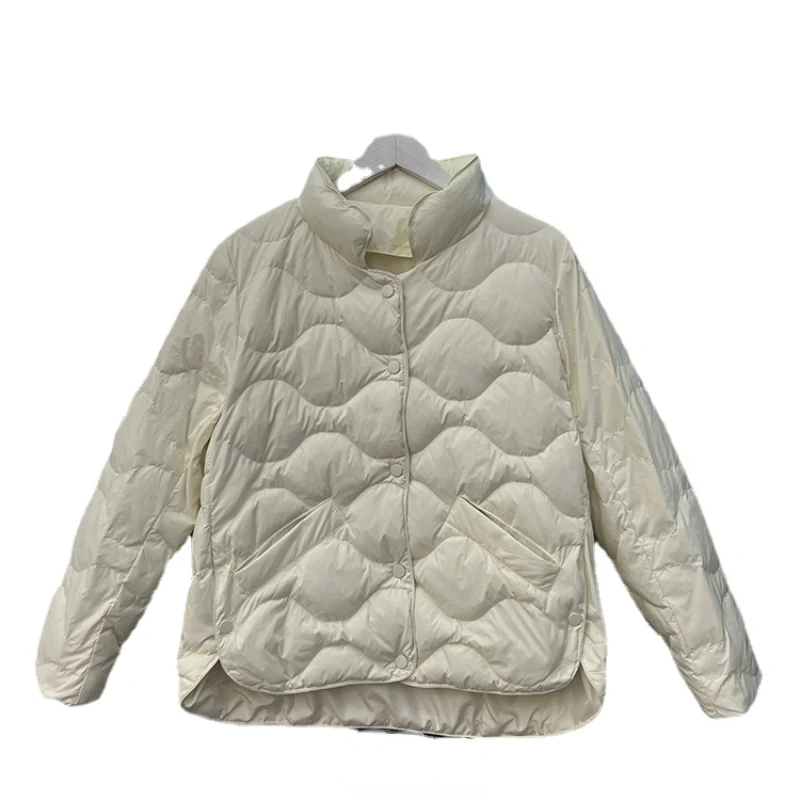 Новинка 2022, легкая тонкая женская куртка, модное однотонное приталенное пальто с воротником-стойкой, зимняя повседневная одежда с длинным р...
Новинка 2022, легкая тонкая женская куртка, модное однотонное приталенное пальто с воротником-стойкой, зимняя повседневная одежда с длинным р...