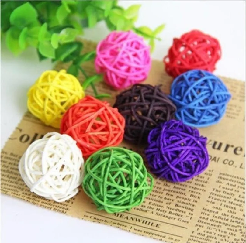 10 Pcs/batch Scratching/foot Toy Pet Chewing Parrot Ball Primary Color Sepak Takraw Bird's Foot/foot
10 Pcs/batch Scratching/foot Toy Pet Chewing Parrot Ball Primary Color Sepak Takraw Bird's Foot/foot