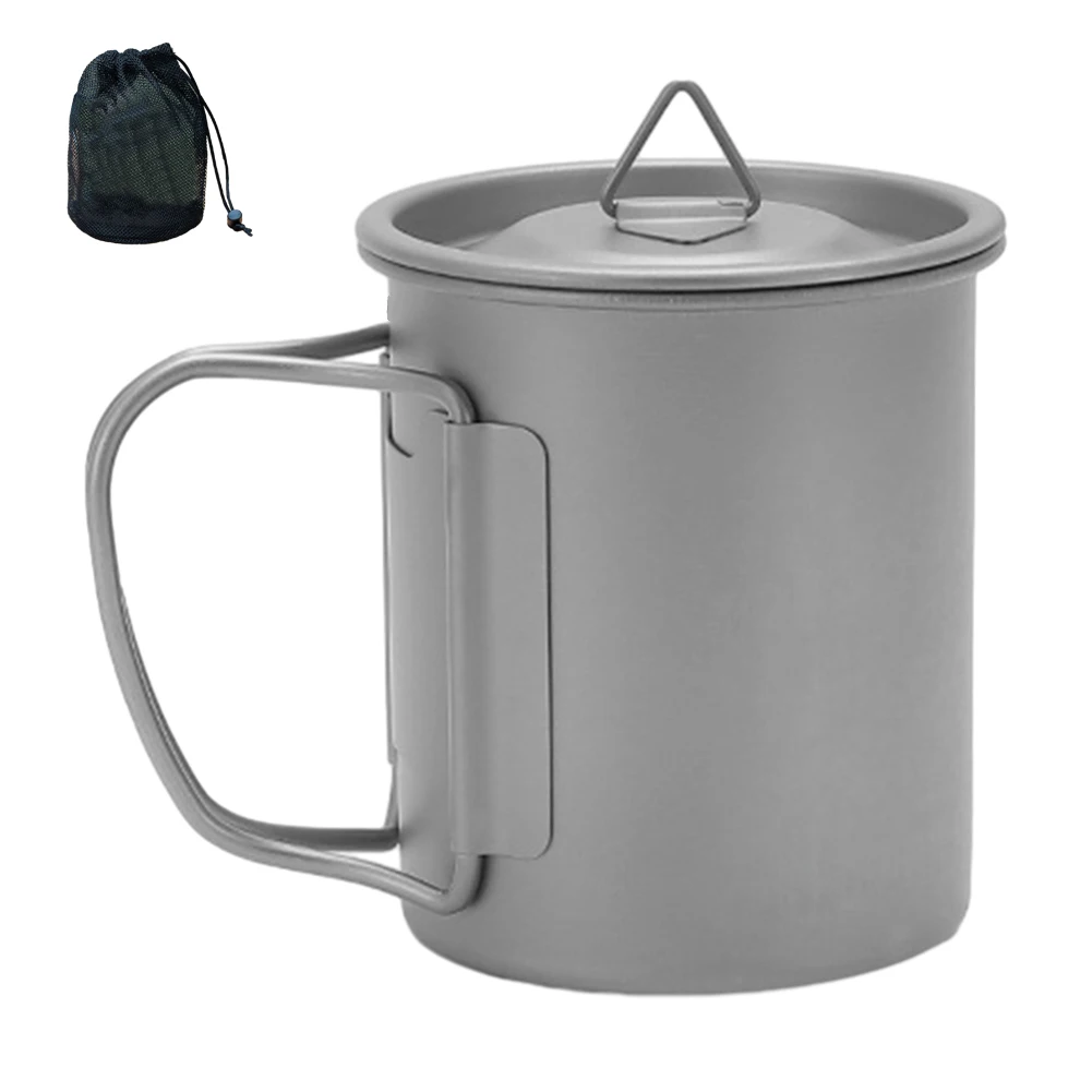 300/450ML Titanium Cup With Lid Portable Camping Coffee Mug Ultralight Beer Cup For Small Boiling Pot Tea Cup Coffee Mug Water
300/450ML Titanium Cup With Lid Portable Camping Coffee Mug Ultralight Beer Cup For Small Boiling Pot Tea Cup Coffee Mug Water