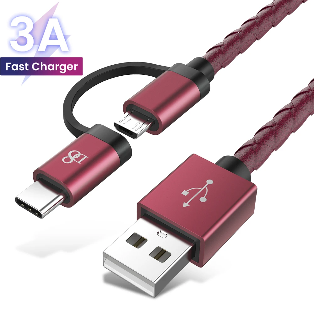 USB-кабель D8 2 в 1, кабель Micro USB Type-C для быстрой зарядки мобильных телефонов Huawei, Xiaomi, Samsung, провод Type-C для быстрой зарядки
USB-кабель D8 2 в 1, кабель Micro USB Type-C для быстрой зарядки мобильных телефонов Huawei, Xiaomi, Samsung, провод Type-C для быстрой зарядки
