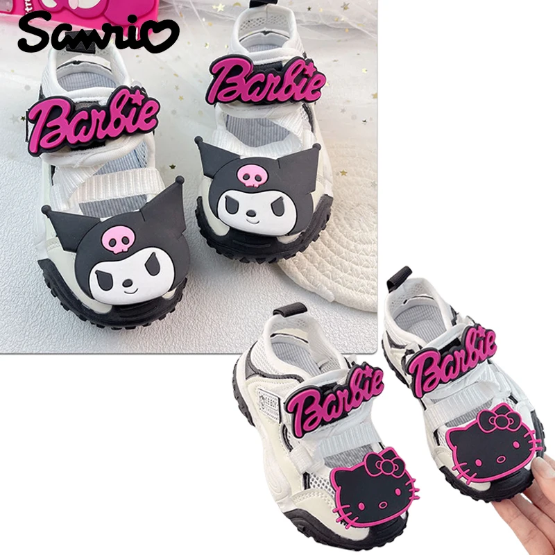 Anime Kawaii Sanrios Hellokittys Kuromi Kids Sports Sandals Casual Outdoor Girls Sneakers Baby Hollowed Out Soft Running Shoes
Anime Kawaii Sanrios Hellokittys Kuromi Kids Sports Sandals Casual Outdoor Girls Sneakers Baby Hollowed Out Soft Running Shoes