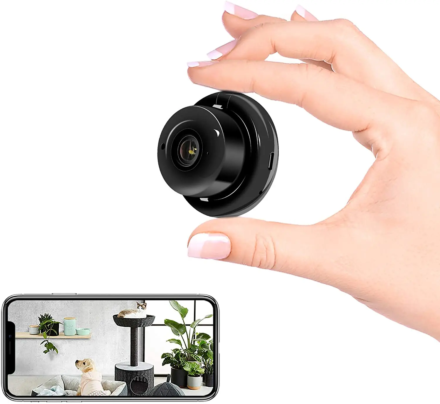 V380 WIFI Small Camera Infrared 1080P Mini Wireless IP Camera Night Vision CCTV Camcorder Motion Detect Home Security Dual Audio
V380 WIFI Small Camera Infrared 1080P Mini Wireless IP Camera Night Vision CCTV Camcorder Motion Detect Home Security Dual Audio