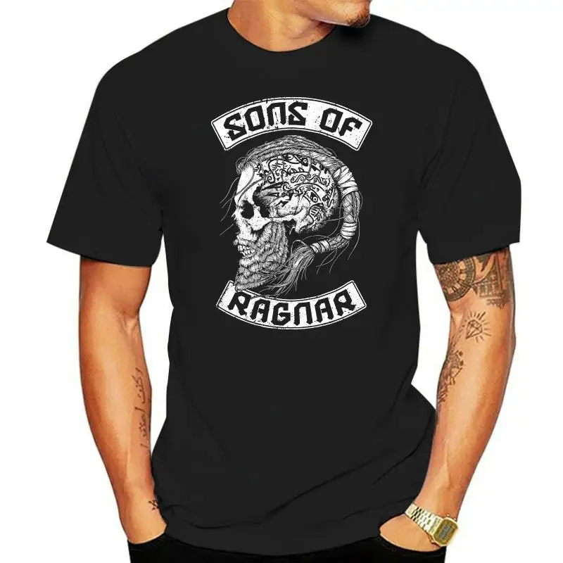 Sons of Ragnar T-Shirt Front Wolf of Odin Berserker Vikings Walhalla Ragnar 
Sons of Ragnar T-Shirt Front Wolf of Odin Berserker Vikings Walhalla Ragnar