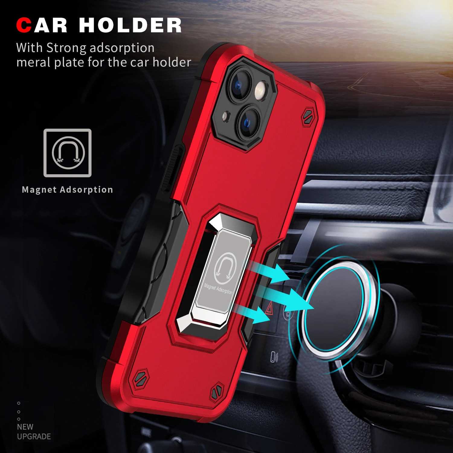 Luxury Armor With Ring Car Holder Cover For iPhone 14 13 12 11Pro Max Case Camera Protection Shockproof Phone Case Coque Fundas
Luxury Armor With Ring Car Holder Cover For iPhone 14 13 12 11Pro Max Case Camera Protection Shockproof Phone Case Coque Fundas