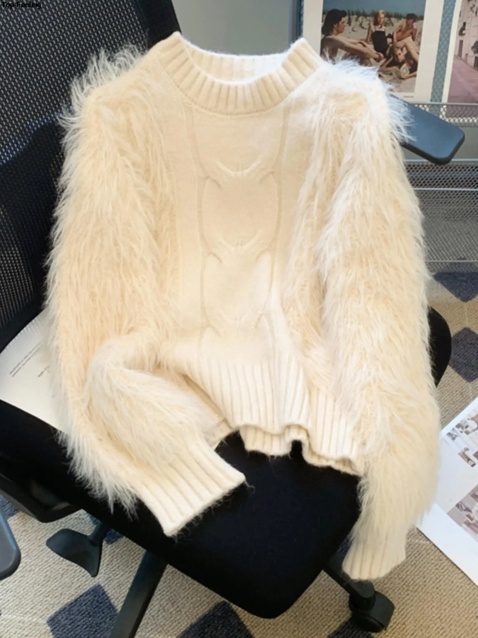 Autumn Winter Casual O-neck Knitted Pullover Women Korean Soft Sweater Female Loose Solid Long Sleeve Clothes Ribbed Jumper
Autumn Winter Casual O-neck Knitted Pullover Women Korean Soft Sweater Female Loose Solid Long Sleeve Clothes Ribbed Jumper