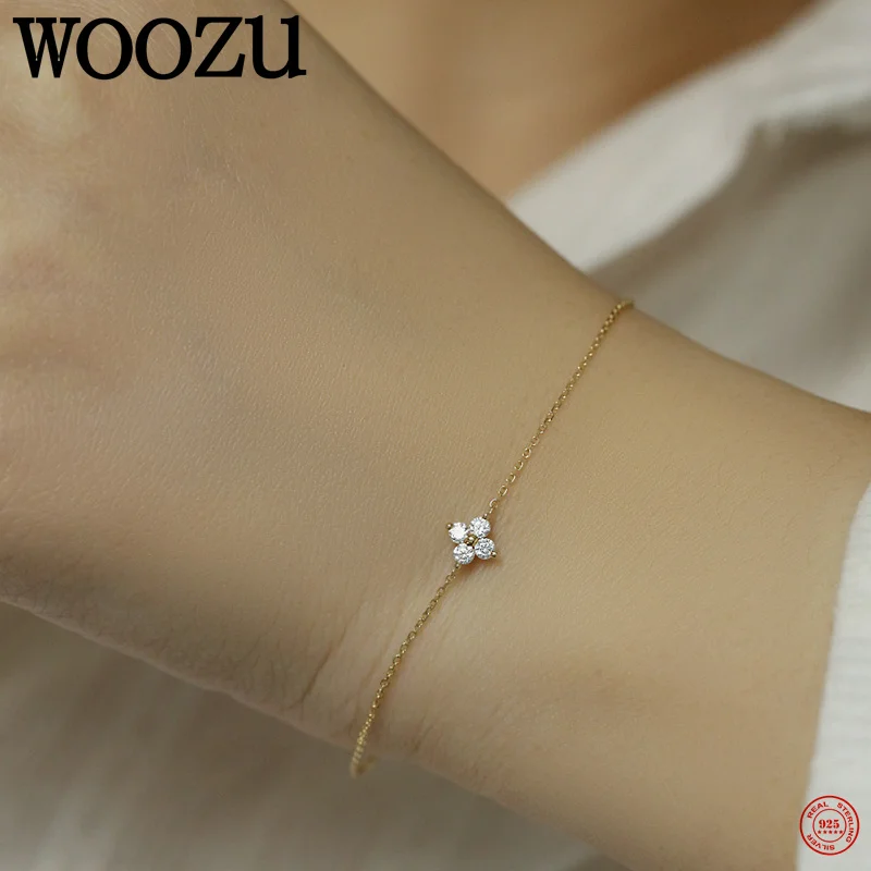 Женские корейские классические плетеные браслеты WOOZU из стерлингового серебра 925 пробы с камнями, элегантные вечерние велирные украшения и...
Женские корейские классические плетеные браслеты WOOZU из стерлингового серебра 925 пробы с камнями, элегантные вечерние велирные украшения и...
