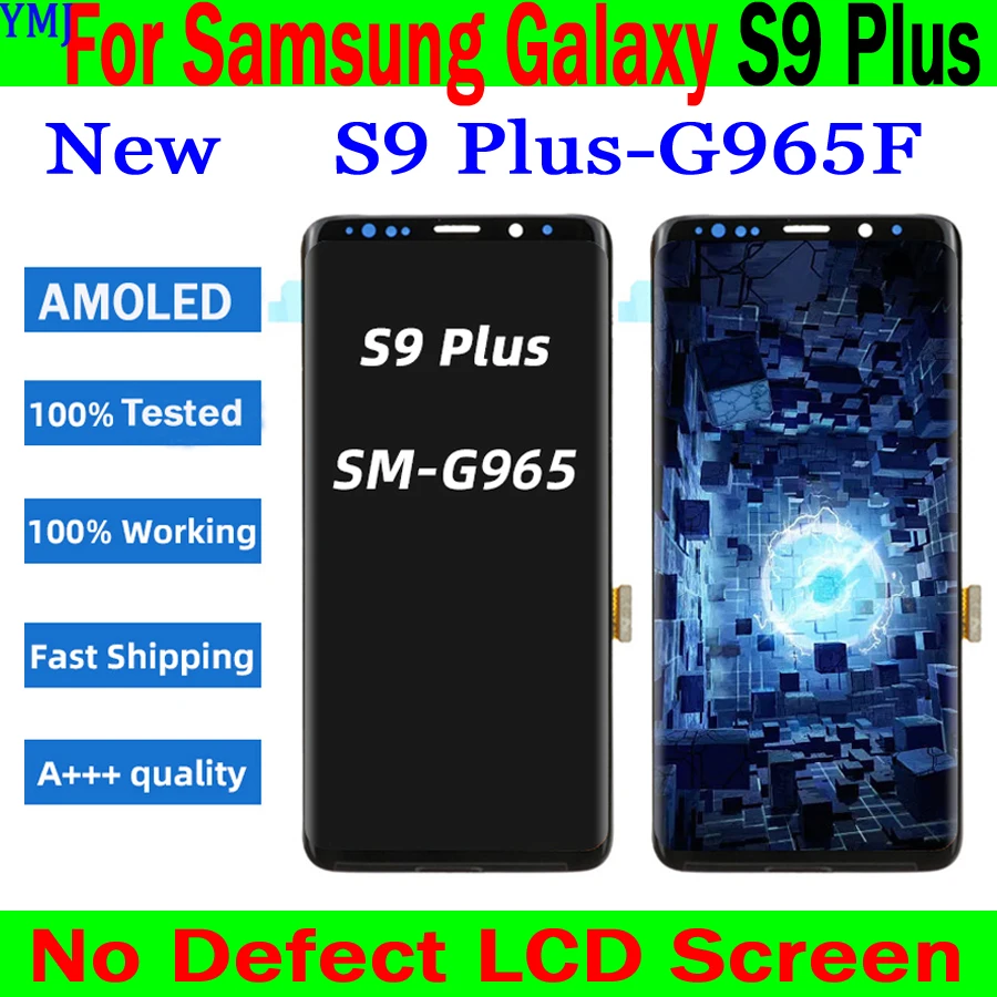 Новый ЖК-дисплей Amoled для Samsung Galaxy S9 G960 & S9 Plus G965, панель дисплея, сенсорный экран, замена 100% протестирована, хорошо работает
Новый ЖК-дисплей Amoled для Samsung Galaxy S9 G960 & S9 Plus G965, панель дисплея, сенсорный экран, замена 100% протестирована, хорошо работает